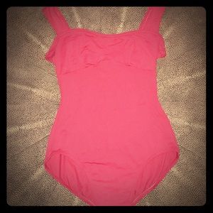 Mirella Adult Petite Light Burgundy Leotard